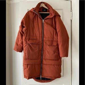 Rust Long Parka